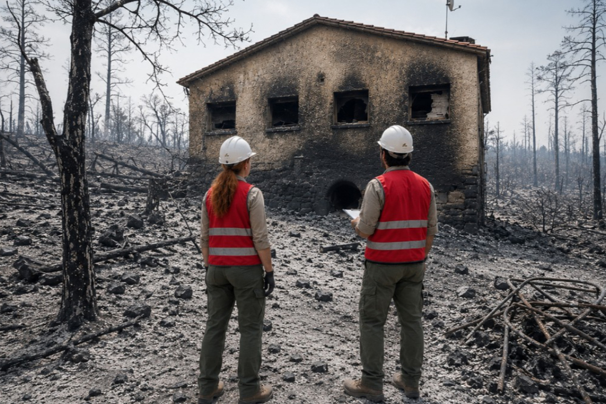 informe pericial incendio